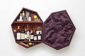 Septagon Bar Cabinet By Elisa Strozyk