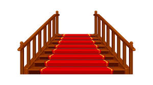 tapete de escadas de madeira de escada