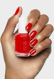 essie red nail polish a list for