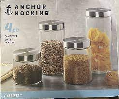 Anchor Hocking Callista 4 Piece Glass