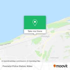 how to get to prestatyn police station