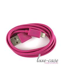 Charge Me Up Hot Pink Iphone 5 Lighting Pin Usb Cable Charger Pink Iphone 5 Charger