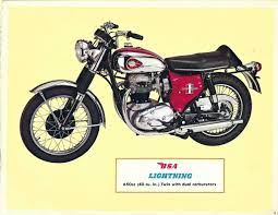 1967 bsa motorcycle s brochure