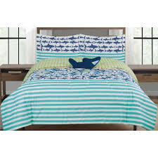 size comforter bedding set kids stripes