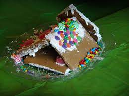 Ugly gingerbread house