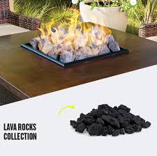 Lava Rocks Durable Long Lasting Fire