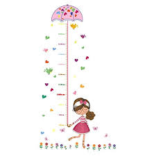 Uniquebella Pvc Height Measurement Growth Chart For Kids
