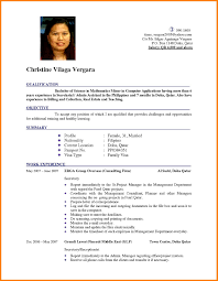 Resume Format Philippines Free Download New Resume Templates You Can