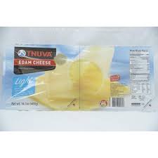 tnuva edam light sliced cheese 2 pack