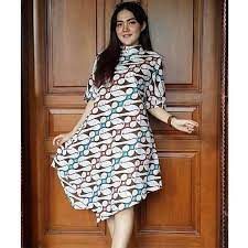 More images for dress batik asimetris » Batik Sri Asimetris Batik Parang Dress Wanita Terbaru Juli 2021 Harga Murah Kualitas Terjamin Blibli