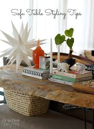 Sofa Table Styling And Blog Hop