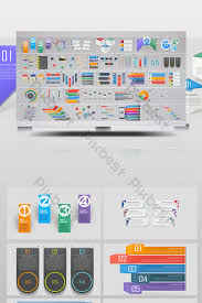 Business Infographic Chart Kit With Resolution Up To 4k