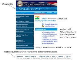 Citing Government Documents in MLA Format   Library DIY LibGuides