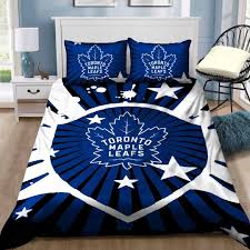 Nhl Toronto Maple Leafs Bedding Set V3