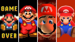 evolution of game overs in mario games