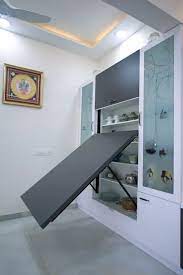 Wall Mounted Folding Dining Table For