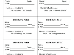 Raffle Sheet Template Raffle Sheet Template Excel Ms Volunteer