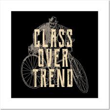 Vintage Bike Class Over Trend Cyclists
