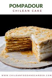 torta pompadour banana milhojas cake