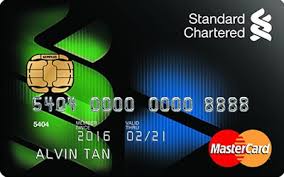 Standard Chartered Cashback Gold Mastercard