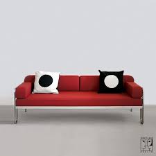 tubular steel couch daybed in the style