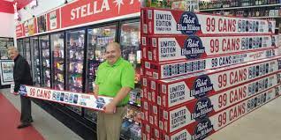pbr is selling a 99 pack of beer here