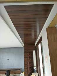 wooden veneer false ceiling thickness