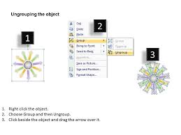 Description Of Diverging Approaches Using 11 Arrows Circular