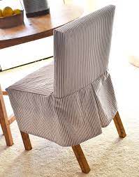 Easiest Parson Chair Slipcovers Ana White