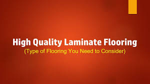 ppt high quality laminate flooring
