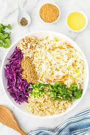 asian ramen salad with video real