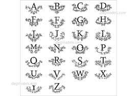 English Alphabet vector CAD drawings, AutoCAD file