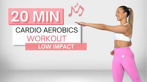 20 min cardio aerobics workout to the