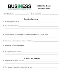 Business Plan Examples Samples In Pdf