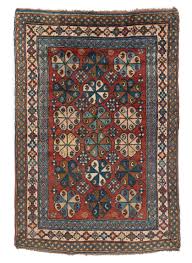 antique caucasian rug 3 5 5 1