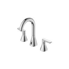 touchless widespread bathroom faucet