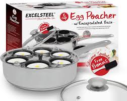 breakfast induction cooktop egg poacher