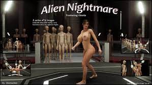 Erotic 3D Art (Blackadder) - Alien Nightmare - Porn Cartoon Comics