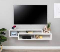 Tv Console Floating Shelf Tv Wall