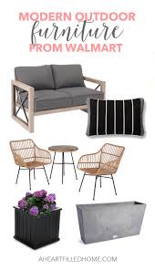Ca offers a wide range of patio furniture, bbqs, outdoor decor, and other back yard outdoor sofa sale walmart can offer you many choices to save money thanks to 19 active results. Modern Farmhouse Outdoor Furniture From Walmart A Heart Filled Home Diy Home Decor
