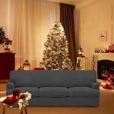 T Cushion Sofa Slipcovers With 3