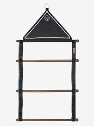 rug hanging rack black horse