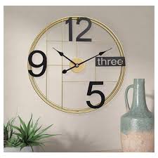 60 Cm Large Wall Clock With