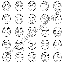Collection Of Facial Expressions Cartoon Drawing Download