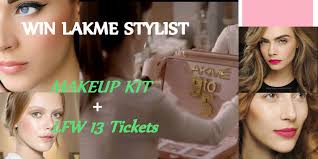 win lakme stylist makeup kit and lfw 13