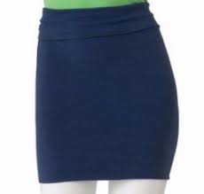 Lily Rose Juniors Navy Blue Body Con Bodycon Pencil Skirt Ebay