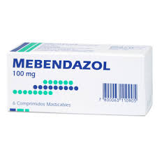 Мебендазол 100 мг №6, таблетки. Mebendazol 100 Mg 6 Comprimidos