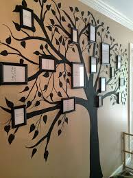 Hand Painted Family Tree With Frames
