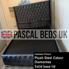 Rome Luxury Wingback Bed Pascal Beds Uk