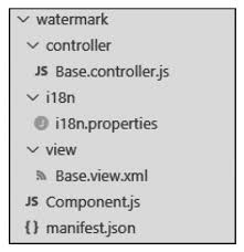 project components in sapui5